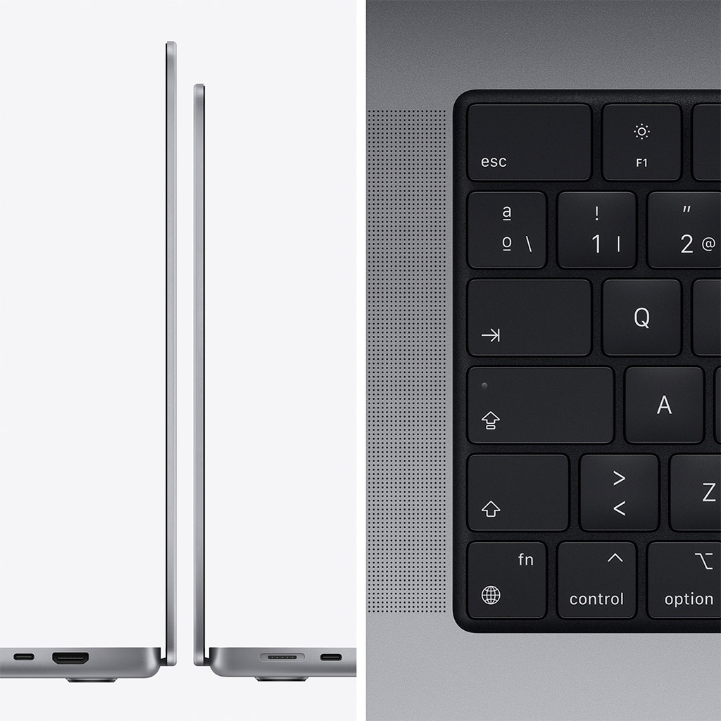 Apple MacBook Pro - Notebook - 16.2" - Apple M1 Pro N/A - 16 GB - 1 TB SSD - Apple macOS Monterey - Silver - MK1F3LL/A