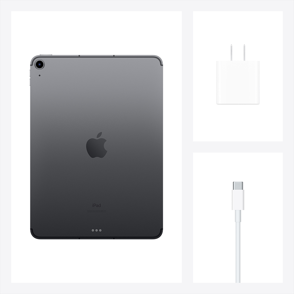 MYGW2LZ/A - iPad Air - 10.9" - A14 Bionic - 64GB - Cámaras 7MP/12MP - Wi-Fi - Celular - iPadOS - Gris