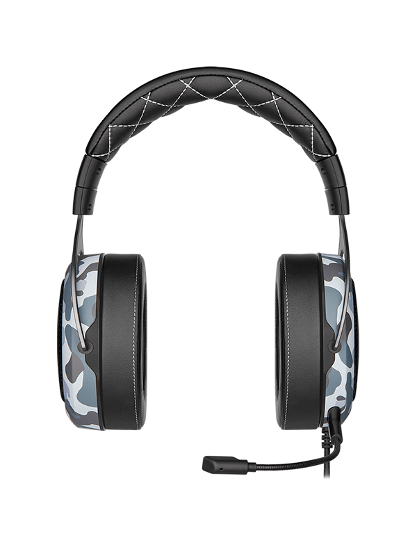 CORSAIR Gaming HS60 HAPTIC - Auricular - tamaño completo - cableado - USB