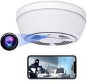 Cámara WiFi 1080P Detector de humo Cámara oculta + SD 128GB