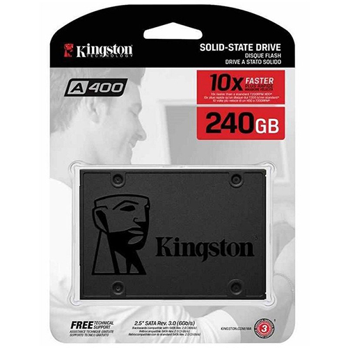 DH240KNG30  Kingston SSD 240GB A400 SATA3 2.5 (7mm height)
