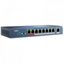 DS3E0109PE-Switch 8 puertos PoE Hikvision