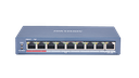DS3E0109PE-Switch 8 puertos PoE Hikvision