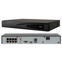 DS-7608NI-K1/8P-NVR 8ch, 8MP H265+, 1 Sata, 8ch POE interfaces Ethernet PoE