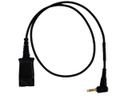 E36528701- Cable Assy, 2.5mm a QD Plantronics CISCO