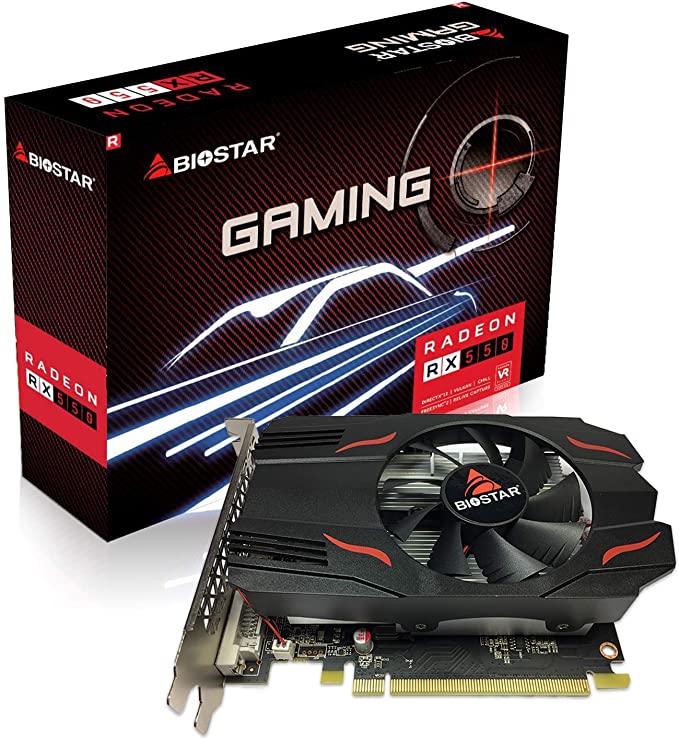 TV 4GB BIOSTAR AMD RADEON RX550 DDR5 HDMI /DVI LP#VA5505RF41