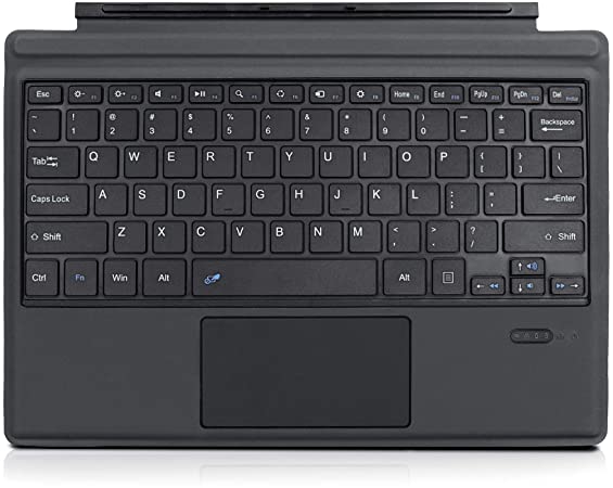 FERRISA Wireless Bluetooth Keyboard, Surface Pro 7/Pro 6/Pro 5/Pro 4/Pro 3 Type Cover with Touchpad, Ultra-Slim Surface Keyboa