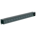 REGLETA (PDU) HORIZONTAL RACK 120V, 20A, 12(5-20R),PANDUIT