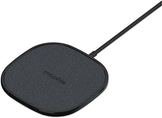 mophie Universal - Base de carga inalámbrica + adaptador de corriente CA - 15 vatios - negro