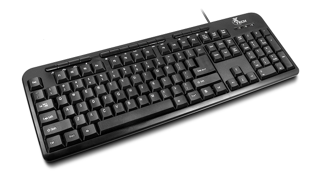 Xtech XTK-130E - Teclado - USB - inglés - negro