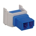 SFLCSBOW-JACK LC DUPLEX CREMA HUBBELL