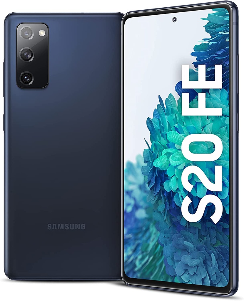 Samsung Galaxy S20 FE - 4G smartphone - SIM doble - RAM 6 GB / 128 GB - microSD slot - pantalla OLED - 6.5" - 2400 x 1080 píxeles (120 Hz) - 3 x cámaras traseras 12 MP, 12 MP, 8 MP - front camera 32 MP - cloud red