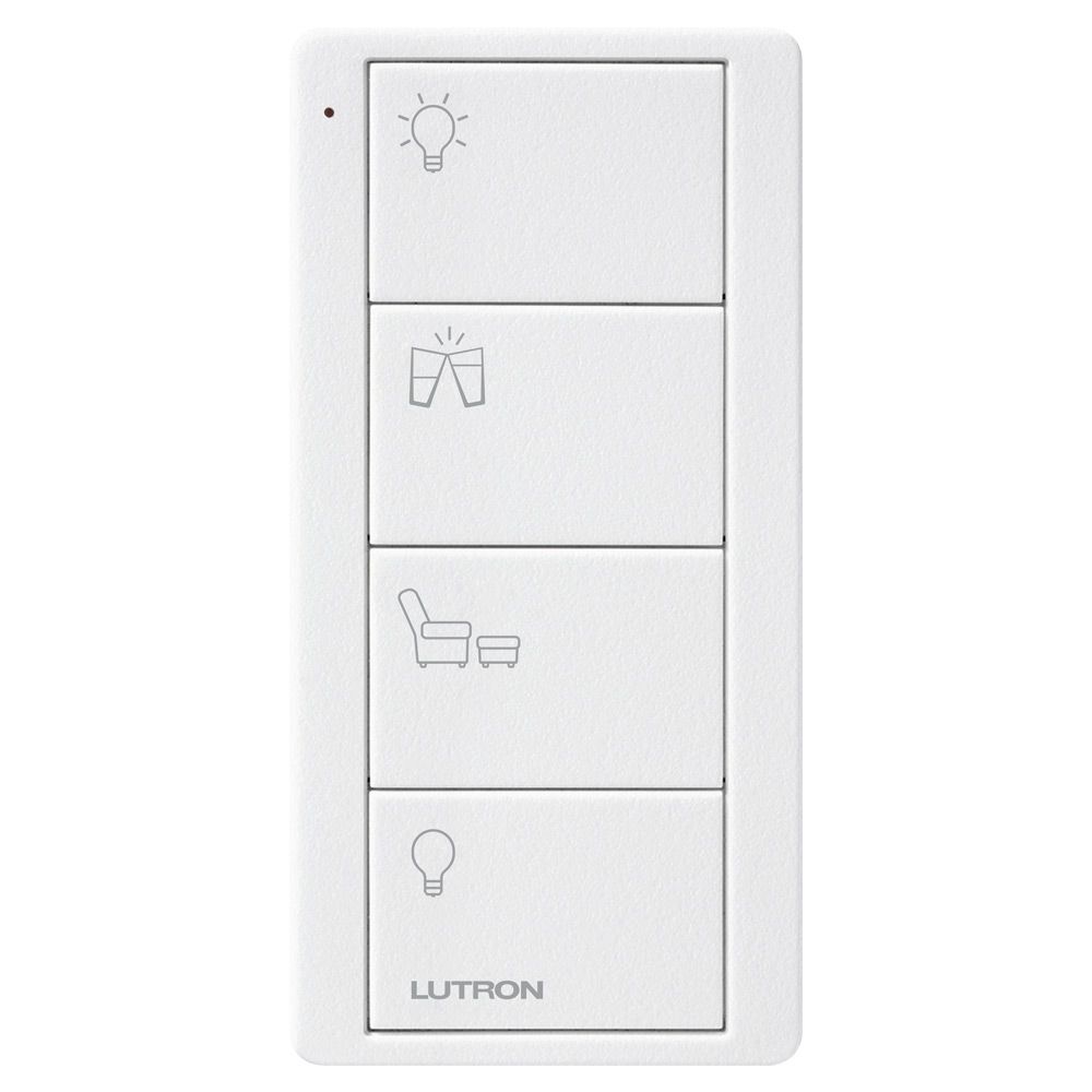 LUTRON PICO 4-BUTTON SCENE WIRELESS REMOTE / WHITE