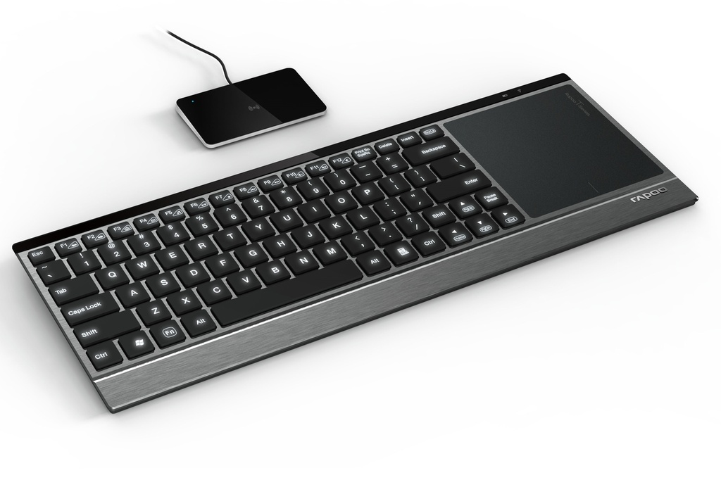 HP POS Keyboard with Magnetic Stripe Reader - Teclado - USB - QWERTY - EE. UU. - para Engage Flex Mini Retail System; Engage One; MX12; RP9 G1 Retail System