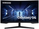 Samsung Odyssey G5 C34G55TWWN - G55T Series - monitor LED - curvado - 34" - 3440 x 1440 UWQHD @ 165 Hz - VA - 250 cd/m² - 2500:1 - HDR10 - 1 ms - HDMI, DisplayPort - negro