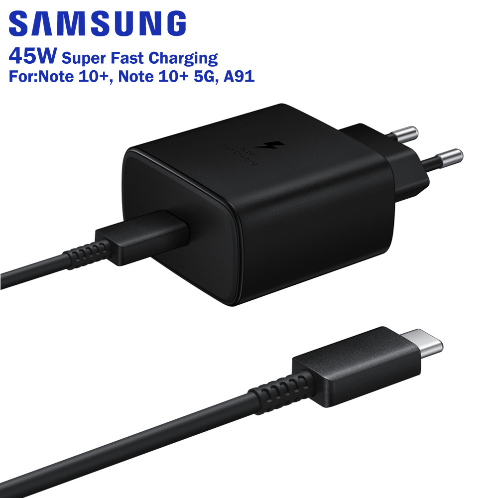 Samsung - Battery charger - 45 Watt - Cellular phone / Tablet - Lithium - Para Samsung Galaxy Note 10