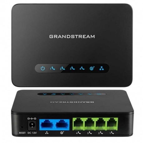 HT818 - Gateway FXS de 8 puertos con router Nat Gigabir Grandstream