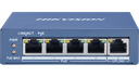 Hikvision - Switch - 4 - 35W - DS-3E0505P-E/M