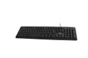 Xtech - Keyboard - Wired - Spanish - USB - Black - Standard XTK-092S