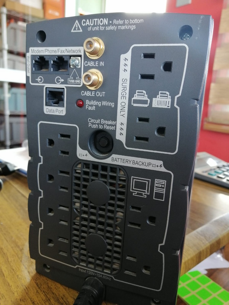 T-BR1500LCD//1500VA 120V 12.0A