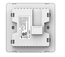 Wall access point, 802.11ac Wave 2, 2X2 MIMO, 1.2 Gbps, additional front 10/100 port