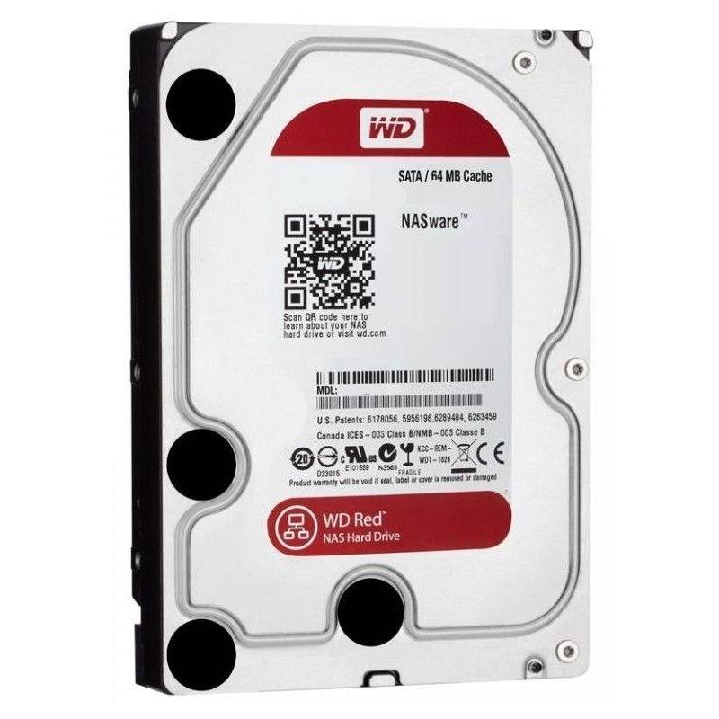 WD Red NAS Hard Drive WD60EFAX - Disco duro - 6 TB - interno - 3.5" - SATA 6Gb/s - 5400 rpm - búfer: 256 MB
