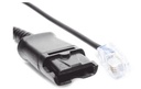 QD03-FANVIL/Cable adaptador para diademas modelo HT101, HT201 y HT202 para compatibilidad con teléfonos Grandstream, análogos, digitales, etc