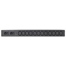 APC Netshelter Rack Automatic Transfer Switch AP4433A - Interruptor redundante (montaje en bastidor) - CA 208 V - 3300 VA - 1 fase - USB, Ethernet 10/100/1000 - conectores de salida: 12 - 1U - 2.44 m cable - negro