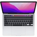 Apple MacBook Pro - M2 - M2 10-core GPU - 8 GB RAM - 512 GB SSD - 13.3" IPS 2560 x 1600 (WQXGA) - Wi-Fi 6 - plata - kbd: EE. UU.