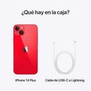Apple iPhone 14 Plus - Smartphone - iOS - Red - Touch - MQ513BE/A