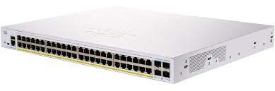 Cisco Business 350 Series 350-48FP-4G - Conmutador - L3 - Gestionado - 48 x 10/100/1000 (PoE+) + 4 x 1 Gigabit Ethernet SFP+ - montaje en rack - PoE+ (740 W)