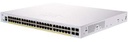 Cisco Business 350 Series 350-48FP-4G - Conmutador - L3 - Gestionado - 48 x 10/100/1000 (PoE+) + 4 x 1 Gigabit Ethernet SFP+ - montaje en rack - PoE+ (740 W)