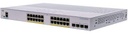 CBS350-24FP-4X-NA - Cisco 350 CBS350-24FP-4X Ethernet Switch - 24 Ports - Manageable - 2 Layer Supported - Modular - 47.01 W Power Consumption - 370 W PoE Budget
