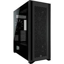 CORSAIR 7000D AIRFLOW - TC - placa ATX extendida - panel lateral con ventana (cristal templado) - sin fuente de alimentación (ATX) - negro - USB/Audio