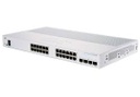 Cisco Business 350 Series 350-24T-4G - Conmutador - L3 - Gestionado - 24 x 10/100/1000 + 4 x SFP - montaje en rack