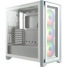 CORSAIR iCUE 7000X RGB - TC - placa ATX extendida - panel lateral con ventana (cristal templado) - sin fuente de alimentación (ATX) - blanco - USB/Audio