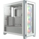 CORSAIR iCUE 7000X RGB - TC - placa ATX extendida - panel lateral con ventana (cristal templado) - sin fuente de alimentación (ATX) - blanco - USB/Audio