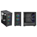 CORSAIR iCUE 220T RGB Airflow - Torre - ATX - sin fuente de alimentación (ATX) - negro - USB/Audio