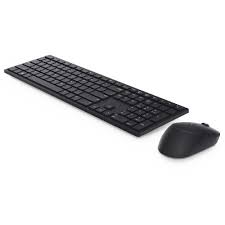 Dell - Keyboard and mouse set - US English - Wireless - Brown - KM5221W