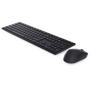 Dell - Keyboard and mouse set - US English - Wireless - Brown - KM5221W