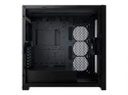 CORSAIR 5000D AIRFLOW - Mid tower - ATX - panel lateral con ventana (cristal templado) - sin fuente de alimentación (ATX) - negro - USB/Audio