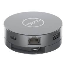 Dell 6-in-1 Multiport Adapter DA305 - Adaptador multipuerto - USB-C - HDMI, DP, USB-C - GigE - para Alienware x14 R1; Inspiron 14 54XX, 14 7420; Latitude 5421, 7420; Vostro 5620; XPS 15 95XX