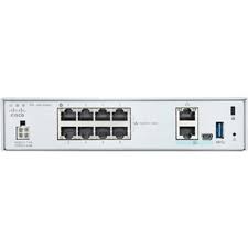 FPR1010-ASA-K9 - Cisco Firepower 1010 Security Appliance - 8 Port - 10/100/1000Base-T - Gigabit Ethernet - 6 x RJ-45 - Desktop, Rack-mountable