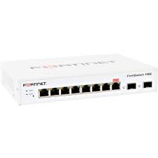 Fortinet FortiSwitch 108E - Switch - managed - 7 x 10/100/1000 + 1 x 10/100/1000 (PoE) + 2 x Gigabit SFP - desktop - FortiSwitch 108E