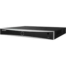 DS7616NXIK2/16P-NVR para 16 cámaras IP de resolución hasta 8MP, Acusense Soporta codificación H.265 / H.264+ / H.264 / MPEG4, 16 puertos PoE. Hikvision.