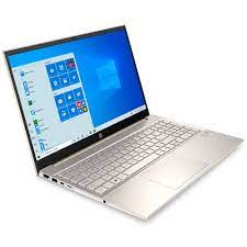 HP Pavilion Laptop 15-eh1021la - AMD Ryzen 7 5700U / 1.8 GHz - Win 10 Home de 64 bits con Single Language (incluye Licencia de Win 11) - Radeon Graphics - 16 GB RAM - 512 GB SSD NVMe, HP Value - 15.6" IPS 1920 x 1080 (Full HD) - Wi-Fi 5 - aluminio color oro (cubierta), dorado luminoso (base), aluminio dorado luminoso (marco del teclado) - kbd: español