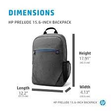 HP Prelude - Mochila para transporte de portátil - 13.3" - 15.6" - para EliteBook 830 G6; ZBook Power G9, Studio G8; ZBook Firefly 14 G9; ZBook Fury 15 G8, 16 G9