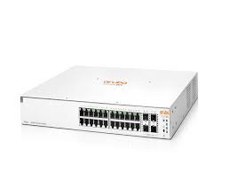 HPE Aruba Instant On 1930 24G Class4 PoE 4SFP/SFP+ 195W Switch - Conmutador - L3 - Gestionado - 24 x 10/100/1000 (PoE) + 4 x 1 Gigabit / 10 Gigabit SFP+ - montaje en rack - PoE (195 W)