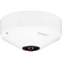 Hanwha Techwin WiseNet Q QNF-8010 - Cámara de vigilancia de red - cúpula - en interior - color (Día y noche) - 6 MP - 2048 x 2048 - focal fijado - compuesto - LAN 10/100 - MJPEG, H.264, H.265 - PoE Class 3