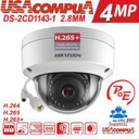 Hikvision - Surveillance camera - Fixed - H.265